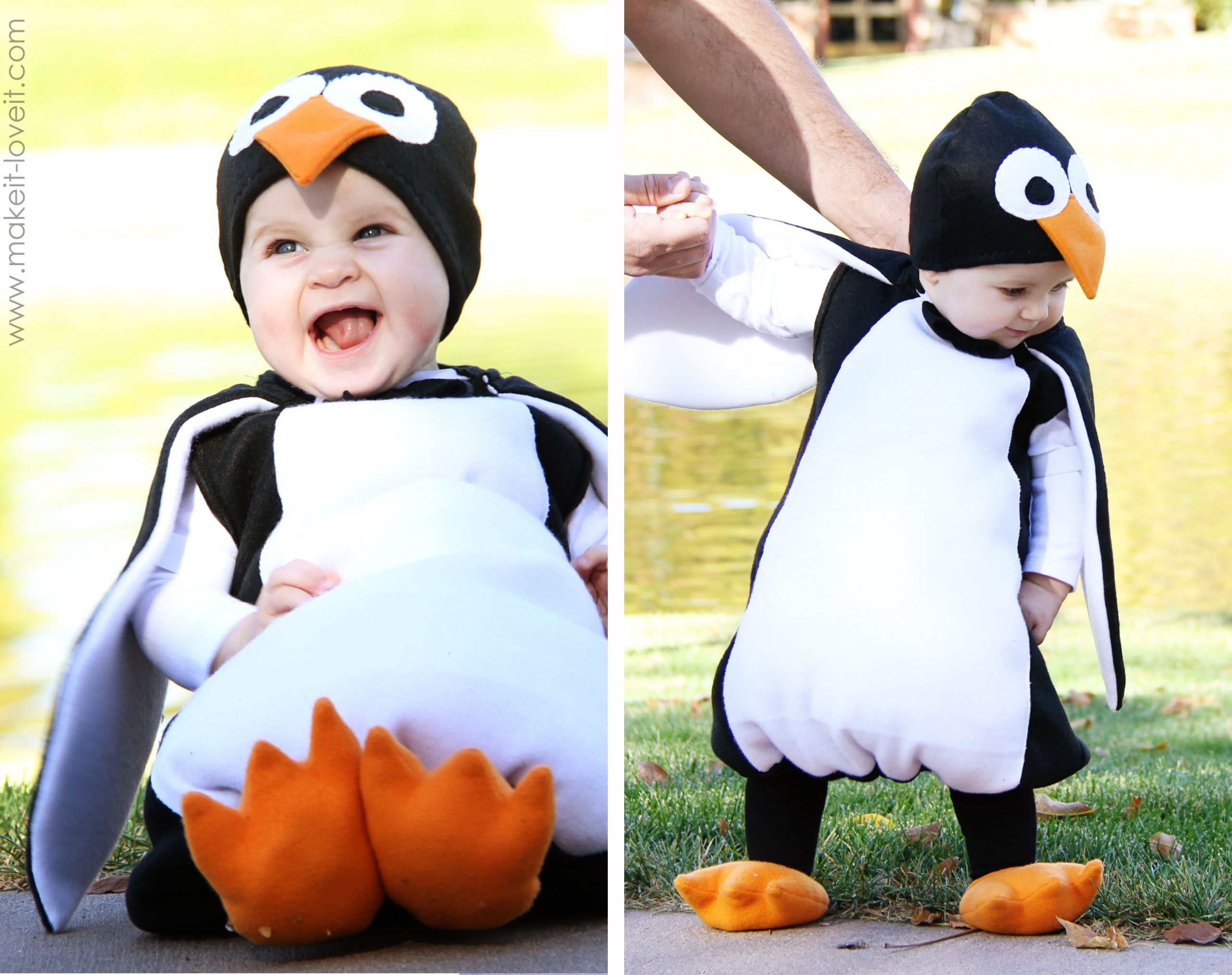 Penguin Costumes DIY
 penguin costume Halloween & Fall Pinterest