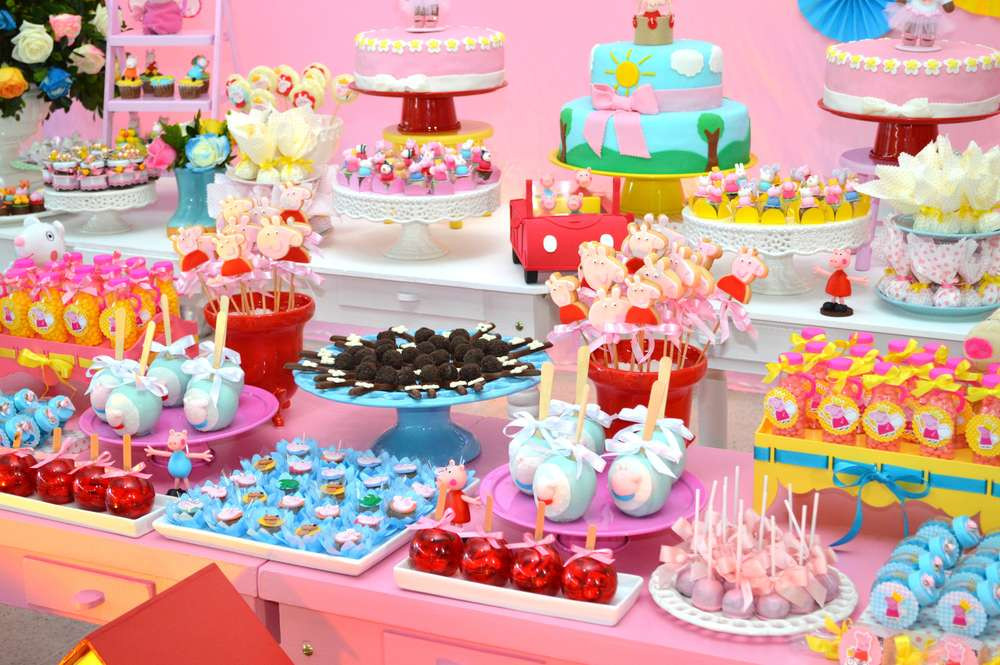 Peppa Pig Party Food Ideas
 Peppa Pig Birthday Party Ideas 10 of 32