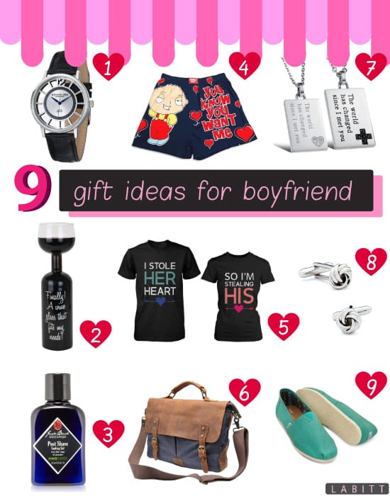 Perfect Gift Ideas For Boyfriend
 9 Great Gift Ideas for Your Boyfriend Labitt