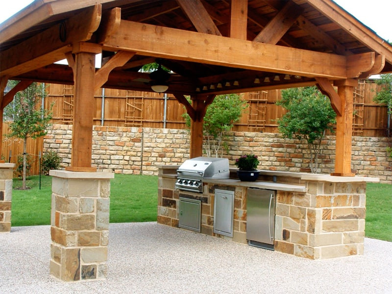 Pergola Outdoor Kitchen
 40 Modern Pergola Designs and Outdoor Kitchen Ideas