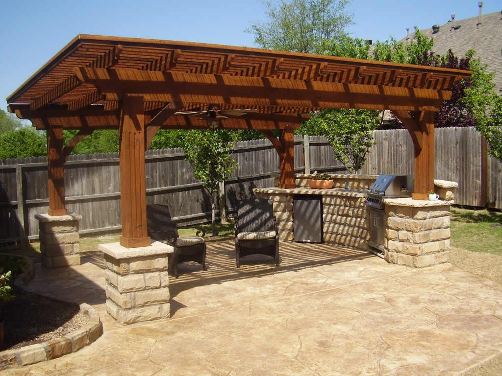 Pergola Outdoor Kitchen
 Inspiring Architectural Outdoor Kitchen Tips to Set the