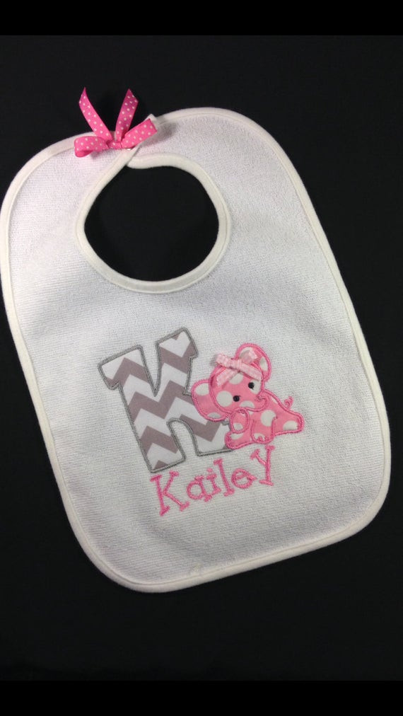 Personalized Baby Gift Etsy
 Items similar to Monogrammed Personalized Baby Girl Boy