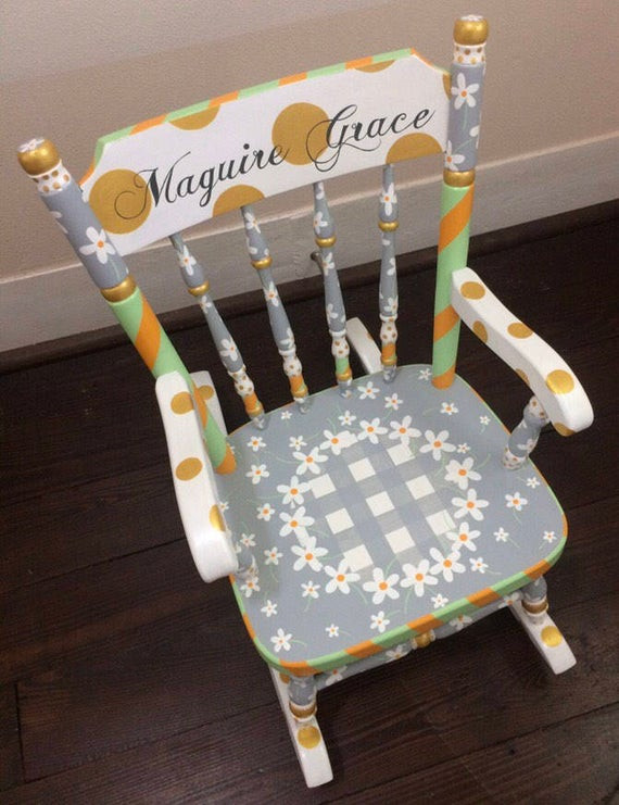 Personalized Kids Chair
 Personalized Rocking Chair for Kids Personalized Kid s