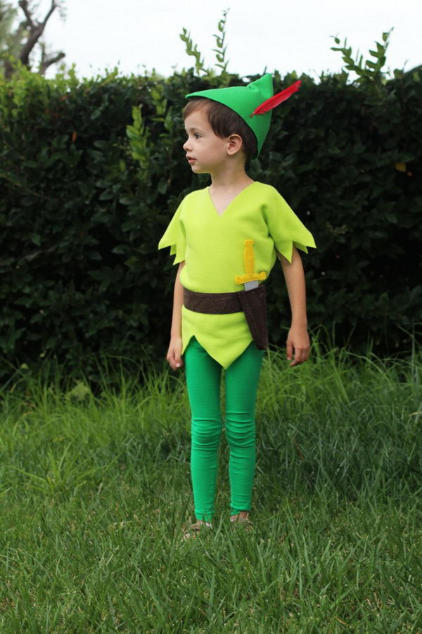 Peter Pan Costume DIY
 30 Cool Peter Pan and Tinkerbell Costumes