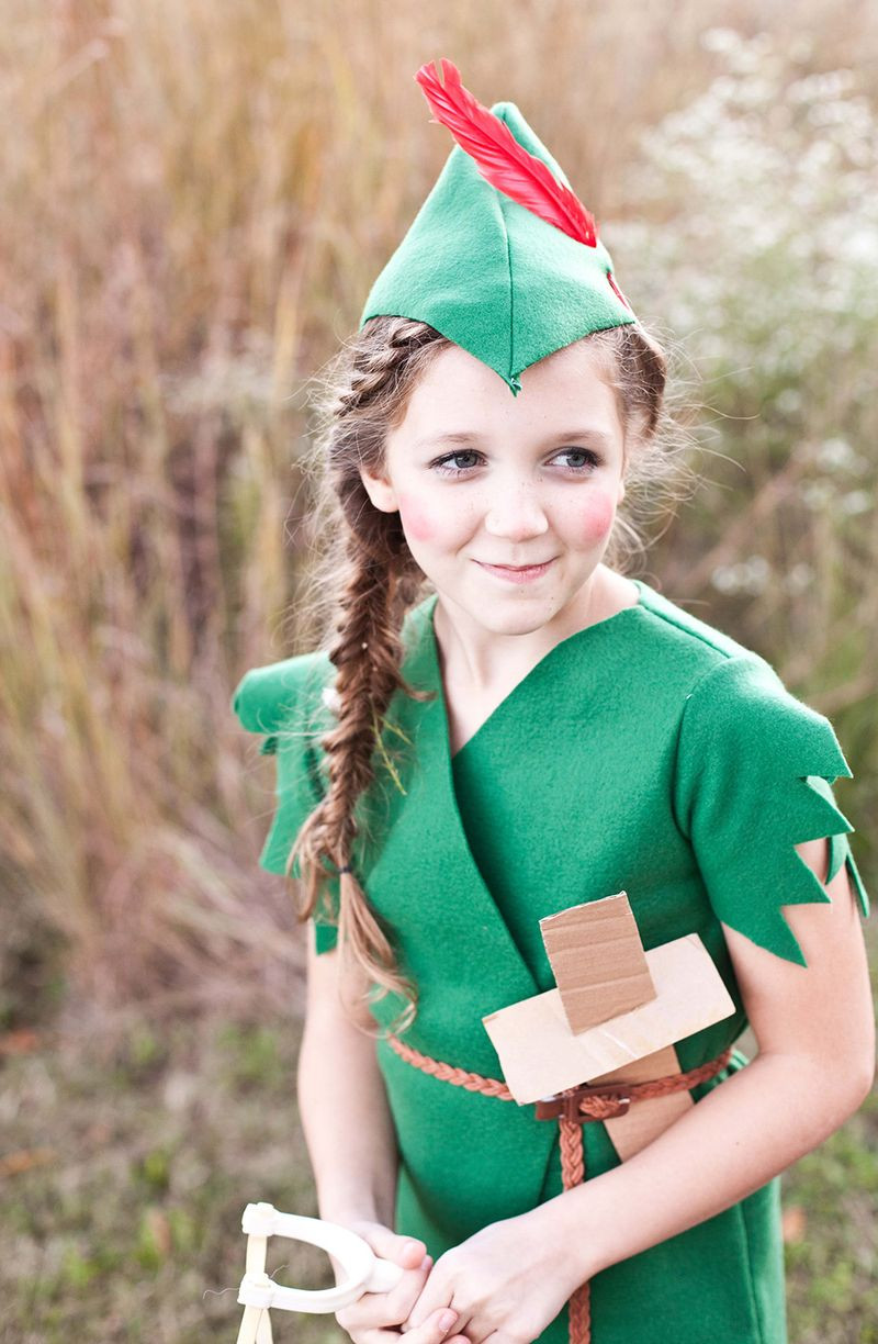 Peter Pan Costume DIY
 Peter Pan and The Lost Boys Costume DIY A Beautiful Mess