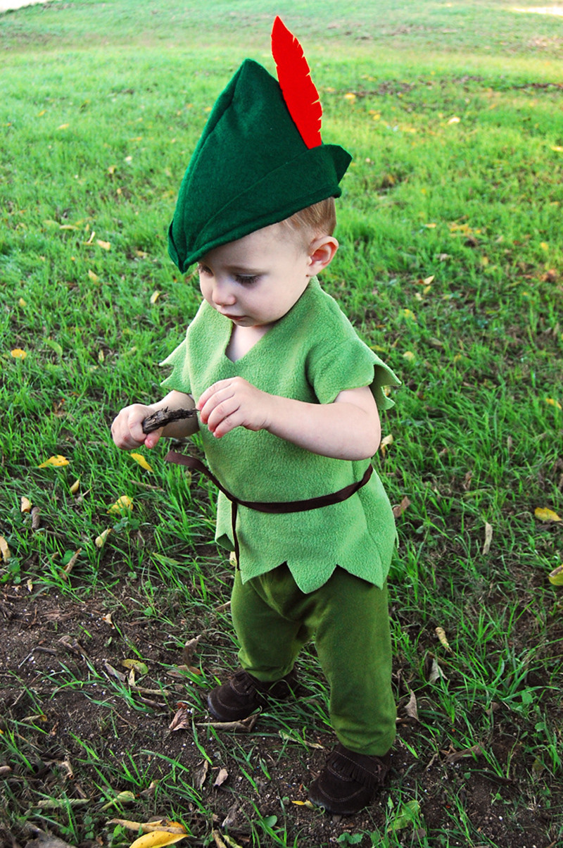 Peter Pan Costume DIY
 22 DIY Toddler Halloween Costumes