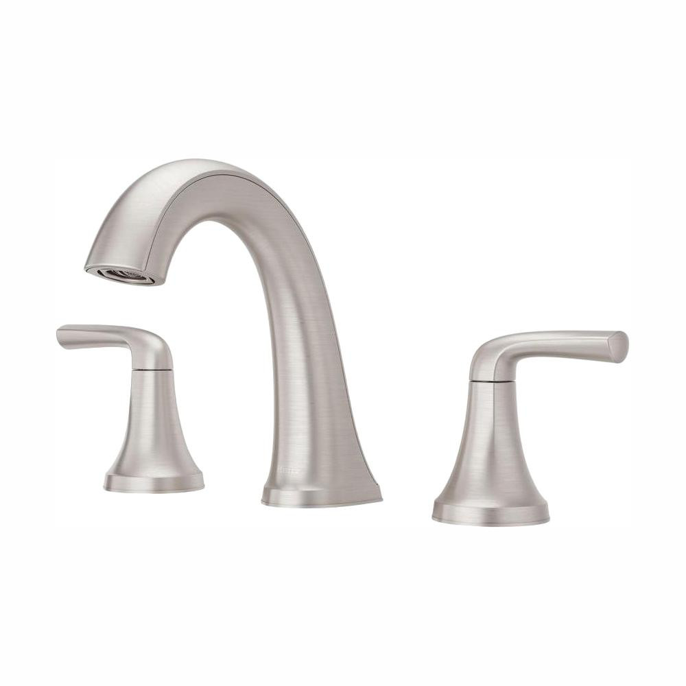 Pfister Bathroom Sink Faucets
 Pfister Ladera 8 in Widespread 2 Handle Bathroom Faucet