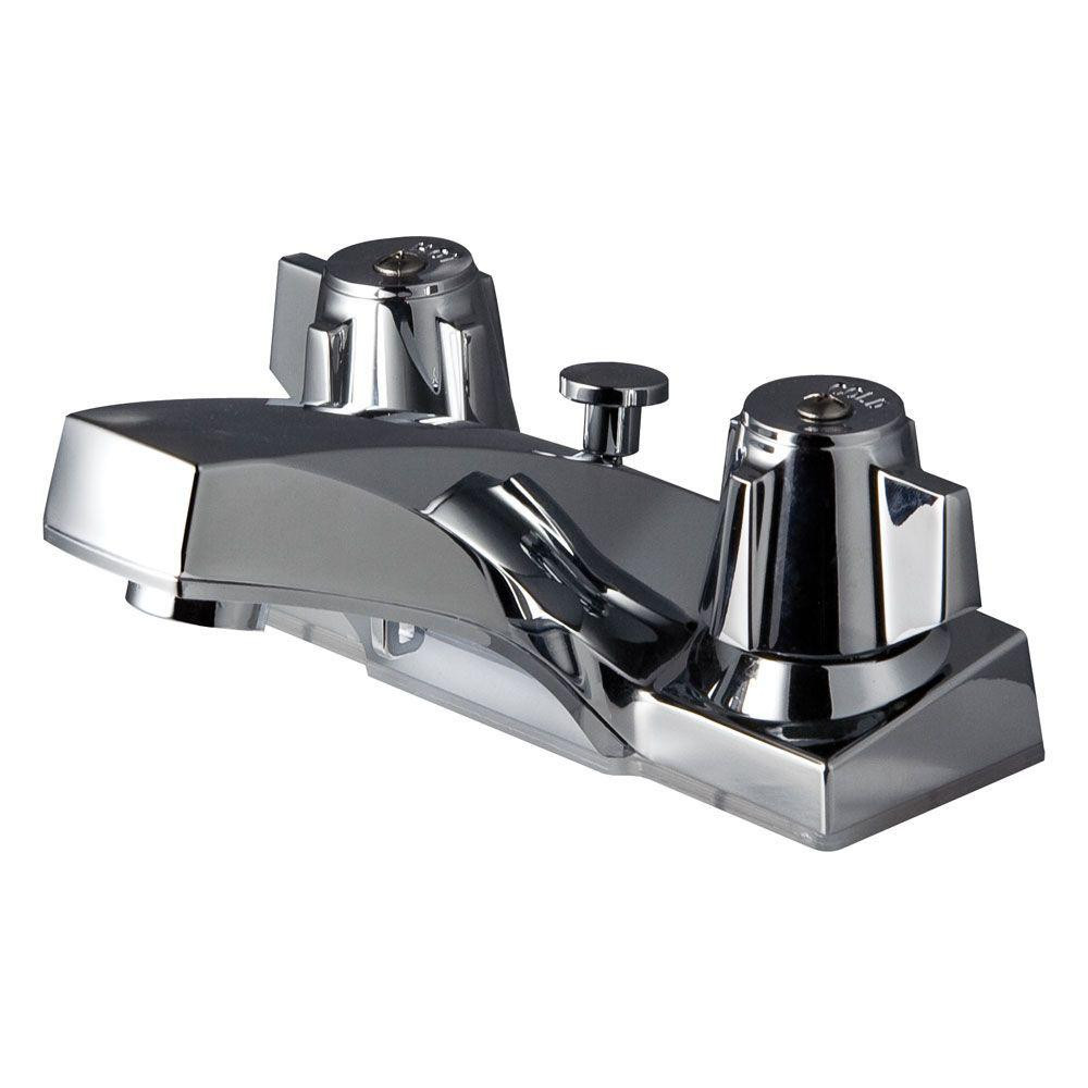 Pfister Bathroom Sink Faucets
 Pfister Pfirst Series 4 in Centerset 2 Handle Bathroom