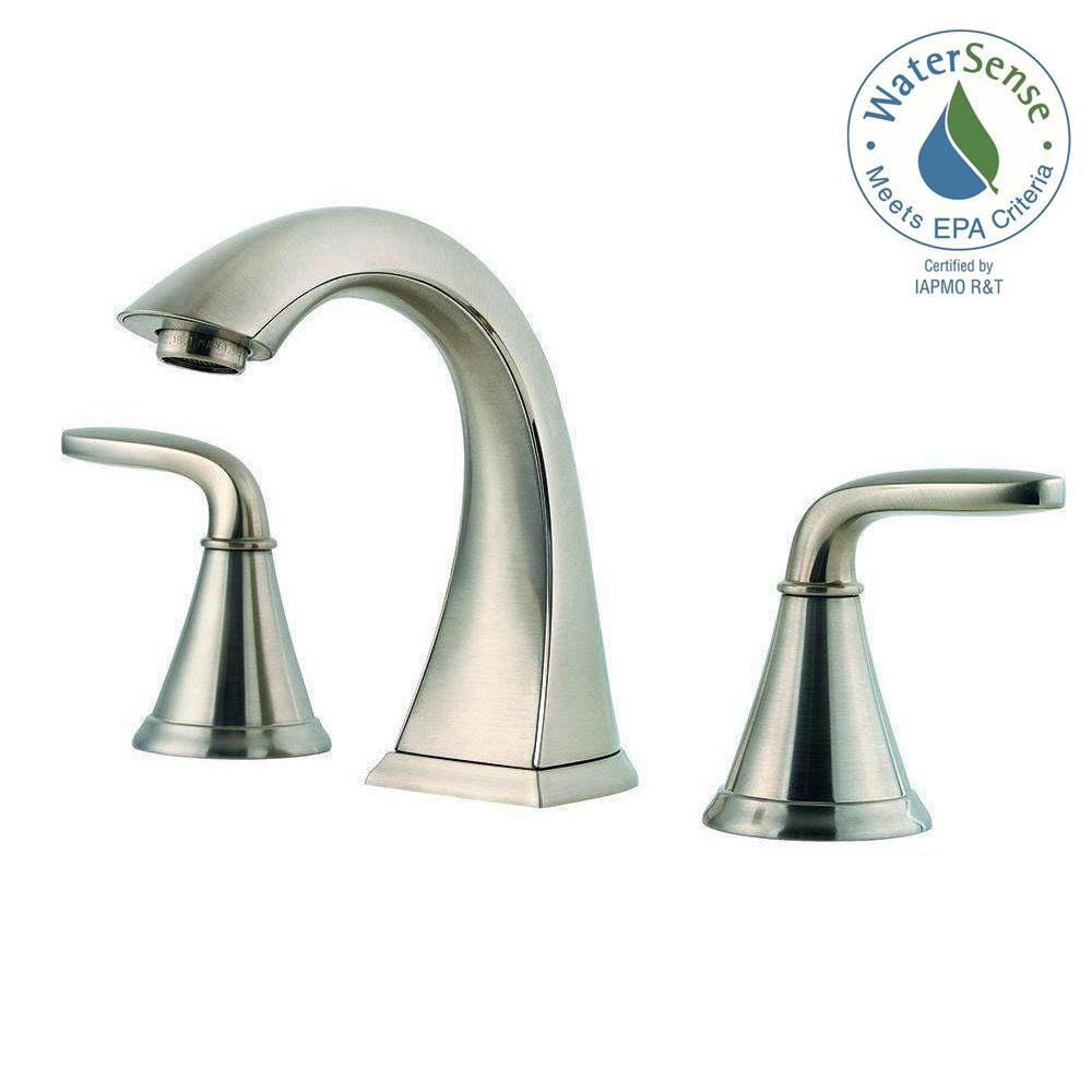 Pfister Bathroom Sink Faucets
 Pfister Pasadena 8 in Widespread 2 Handle Bathroom Faucet