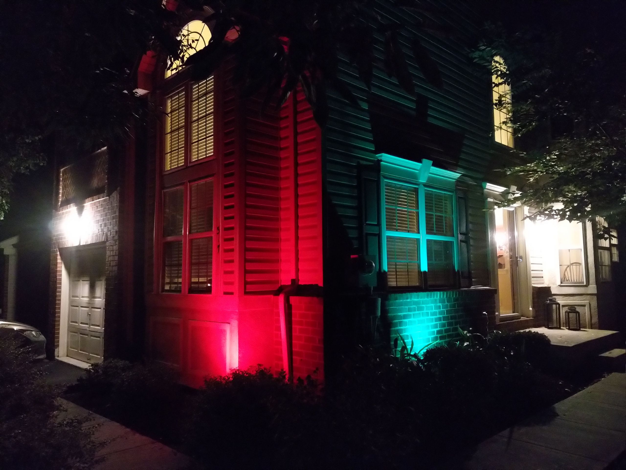 Philips Landscape Lighting
 Philips Hue Lily Spotlights bring colors to your outdoors