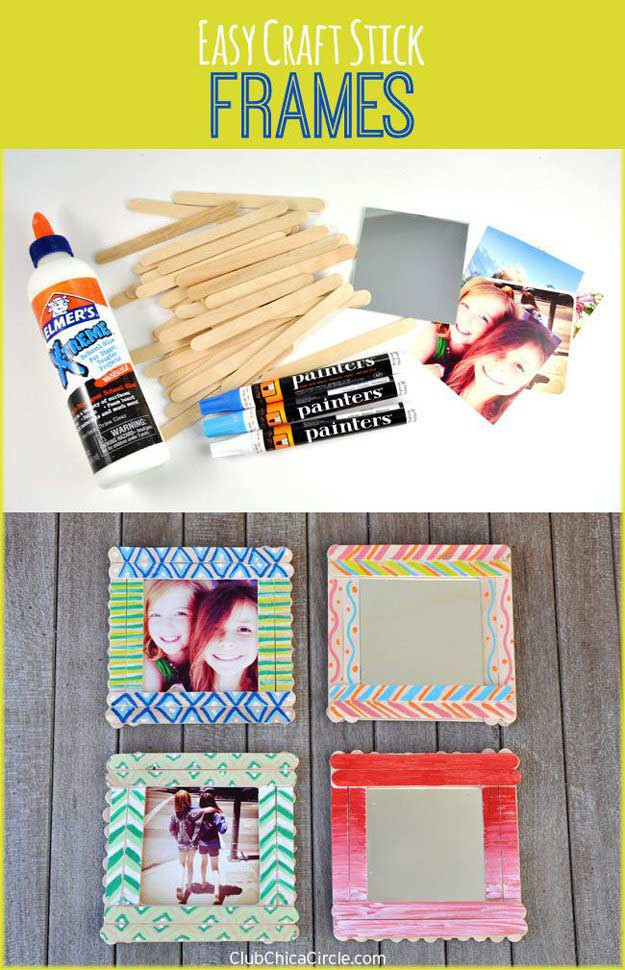 Picture Frame Decorating Craft Ideas
 Paint Stick Crafts DIY Projects Craft Ideas & How To’s for