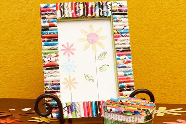 Picture Frame Decorating Craft Ideas
 Top 5 Frame Craft Ideas For Kids