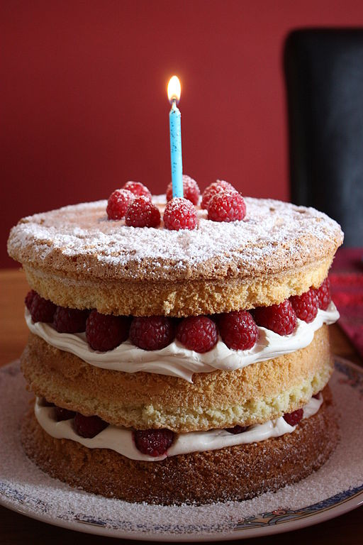 Picture Of A Birthday Cake
 File Birthday cake Downpatrick April 2010 02 JPG