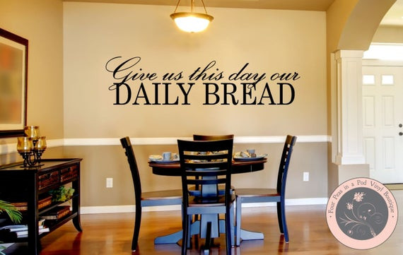 Pictures For The Kitchen Walls
 Kitchen Decor Kitchen Wall Decal Christian Wall Decal