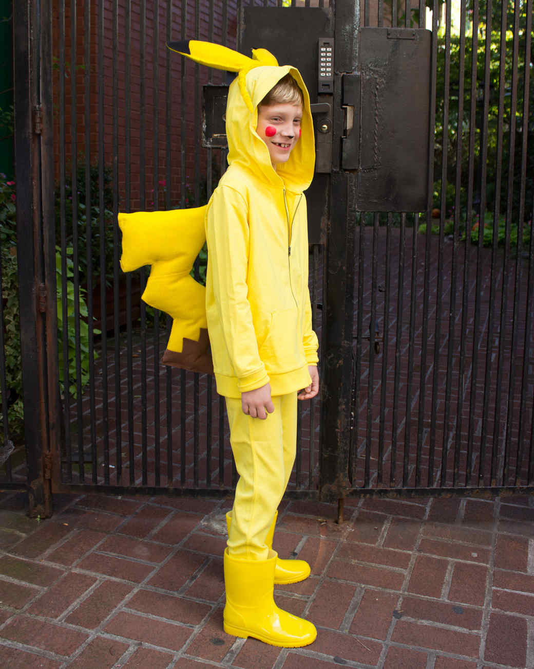 Pikachu Costume DIY
 You Can Make This Pikachu Costume Using Pajamas and a Few