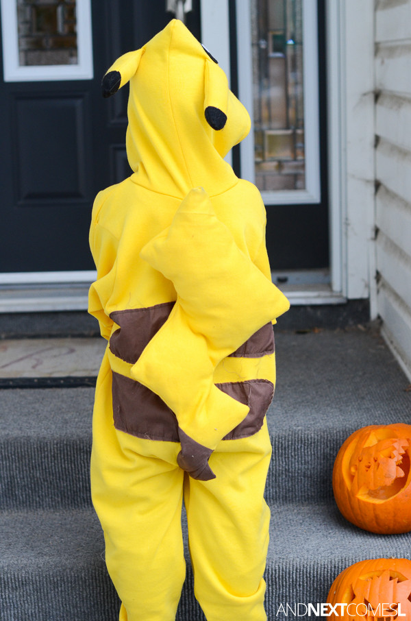 Pikachu Costume DIY
 Homemade Pikachu Costume