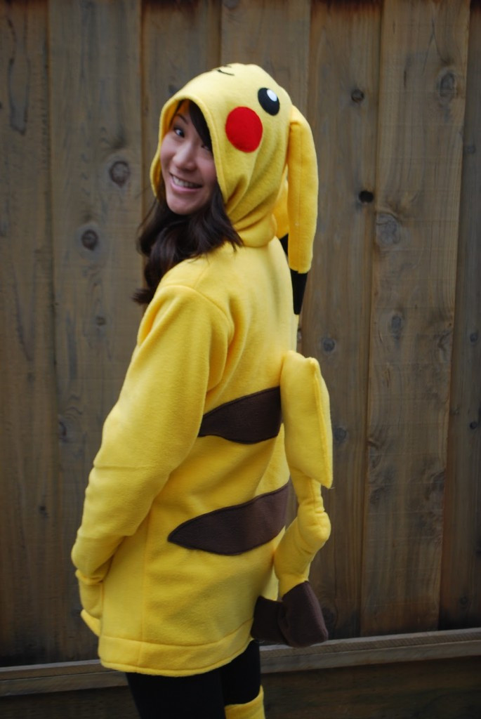 Pikachu Costume DIY
 how to make pikachu hoo the stylish geek