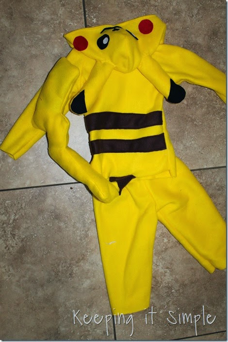 Pikachu Costume DIY
 Keeping it Simple DIY Pokemon Pikachu Costume