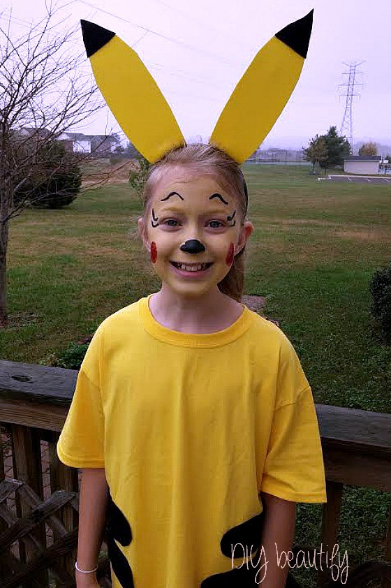 Pikachu Costume DIY
 Pikachu Costume