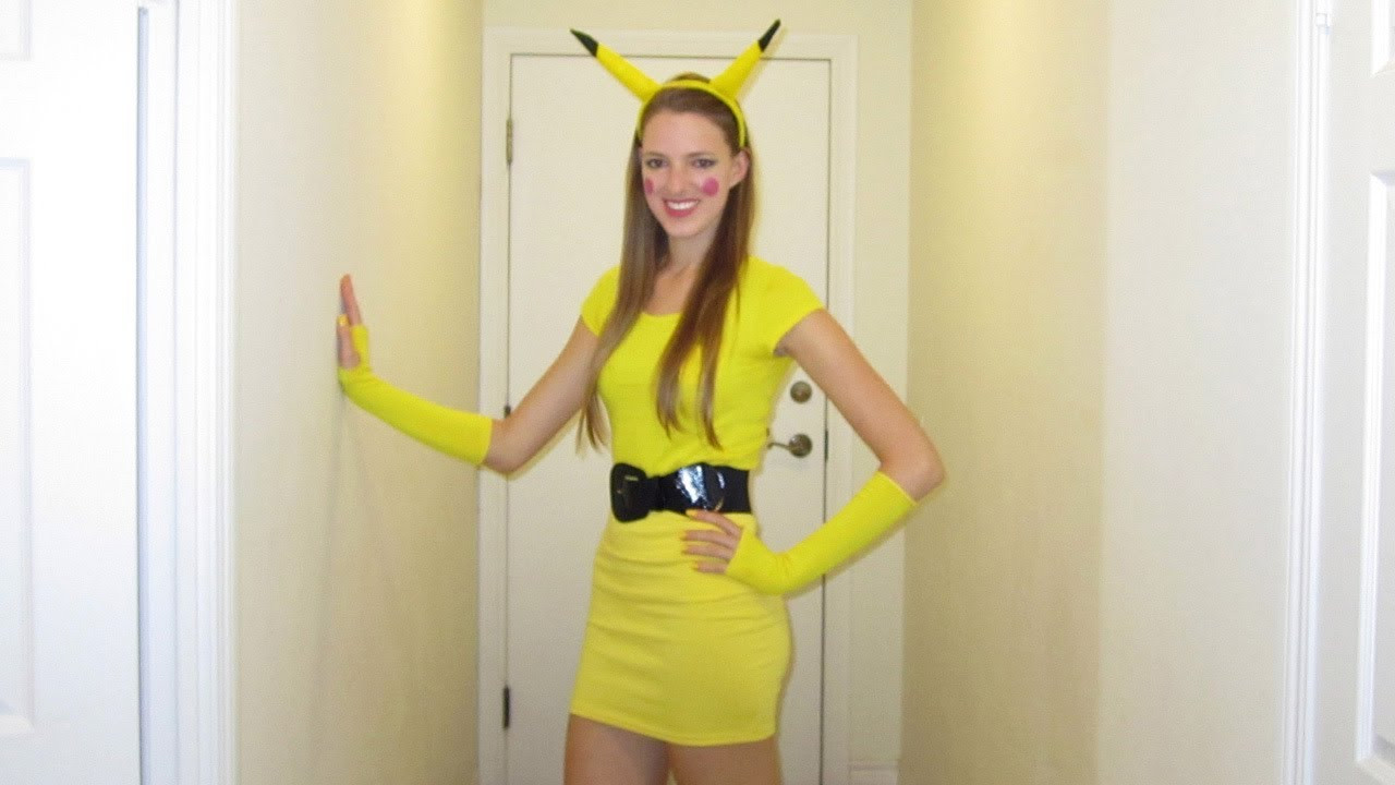 Pikachu Costume DIY
 Halloween Tutorial How to Make a Pikachu Costume