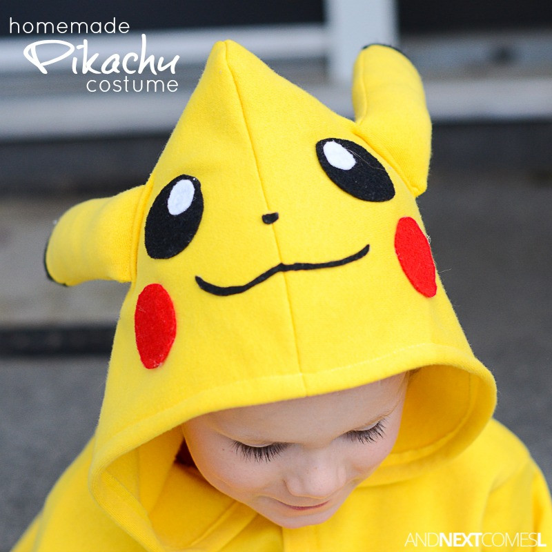 Pikachu Costume DIY
 Homemade Pikachu Costume