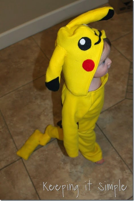 Pikachu Costume DIY
 Keeping it Simple DIY Pokemon Pikachu Costume