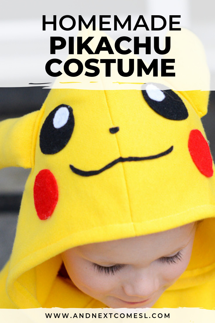 Pikachu Costume DIY
 Homemade Pikachu Costume