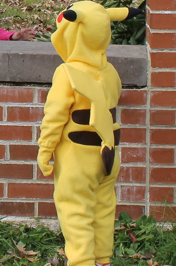 Pikachu Costume DIY
 Pikachu Costume Back Homemade by me