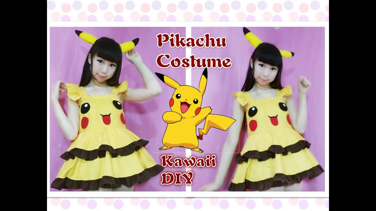 Pikachu Costumes DIY
 DIY Pokemon Pikachu Dress Costume