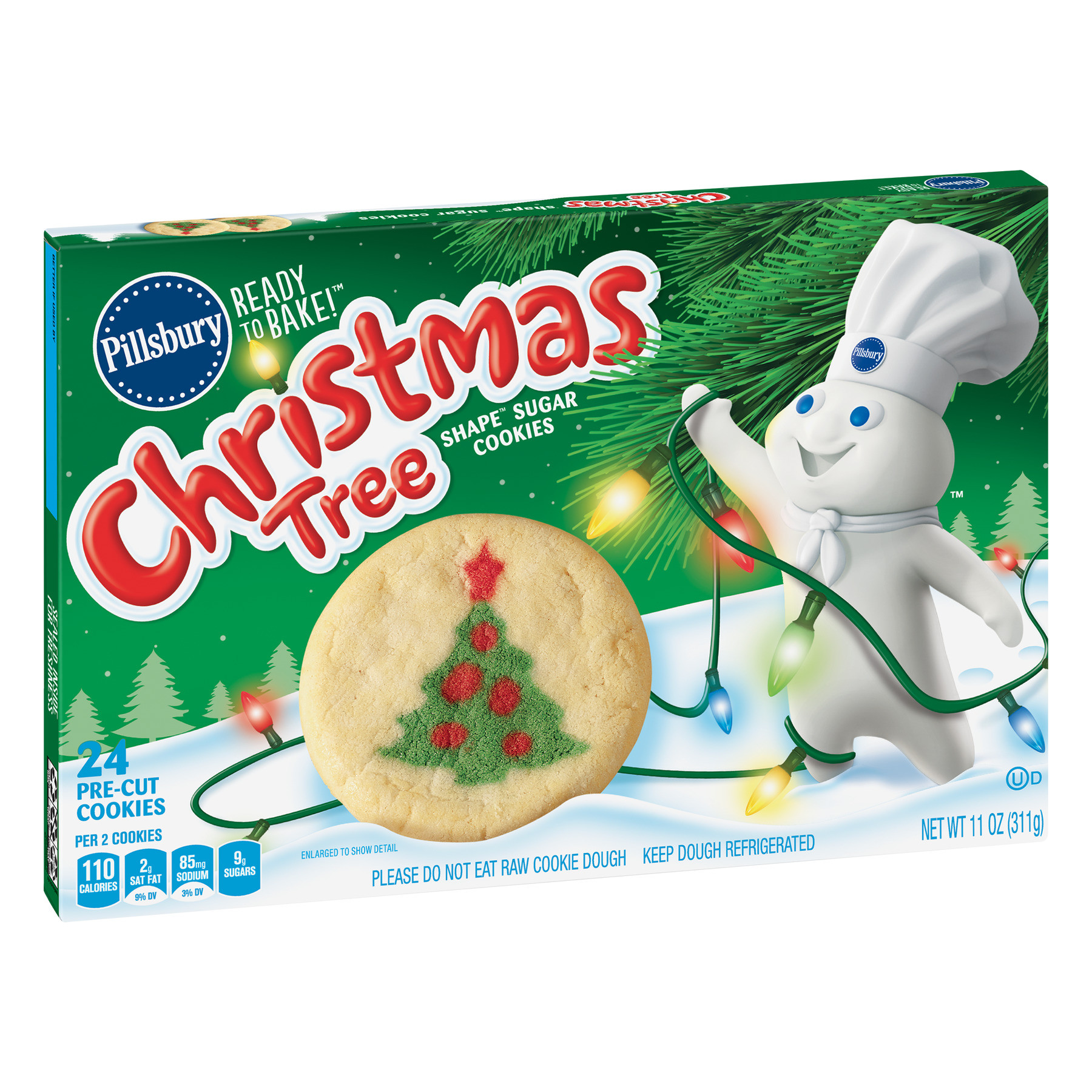 Pillsbury Christmas Cookies
 Pillsbury Ready to Bake Christmas Tree Shape Sugar