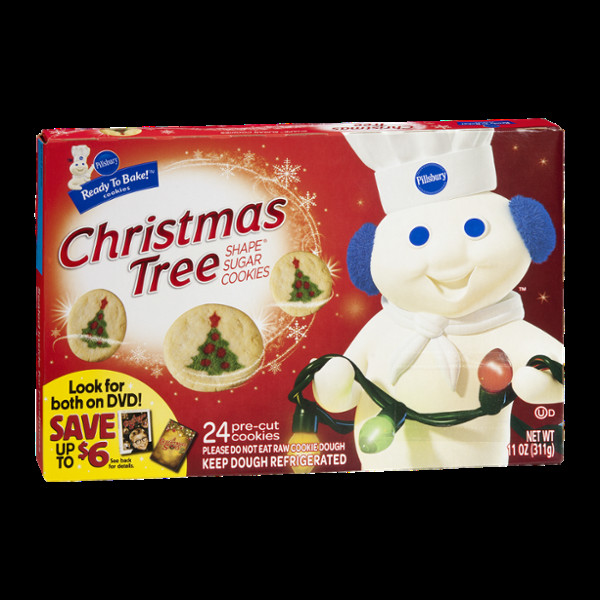 Pillsbury Christmas Cookies
 Pillsbury Ready to Bake Christmas Tree Shape Sugar Cookies