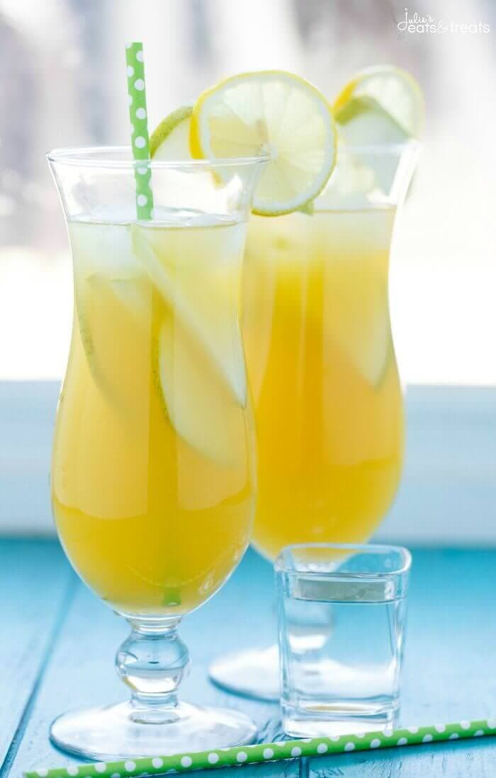 Pineapple Cocktails Recipes
 Pineapple Fruit Cocktail Drink Recipe Julie s Eats & Treats