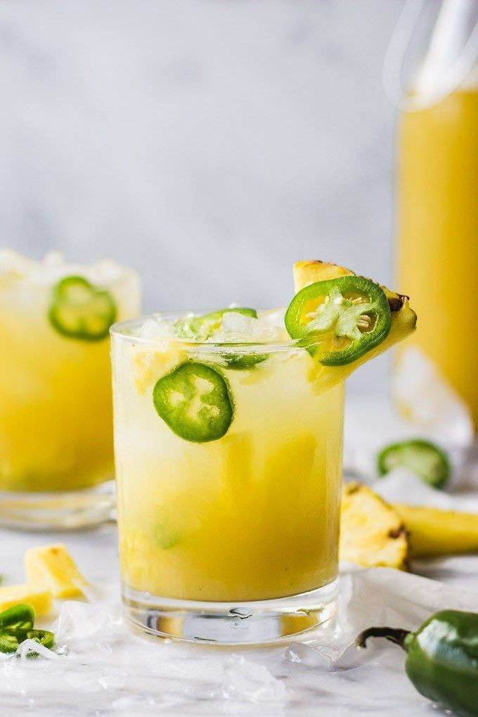 Pineapple Cocktails Recipes
 Pineapple Jalapeno Smash Recipe