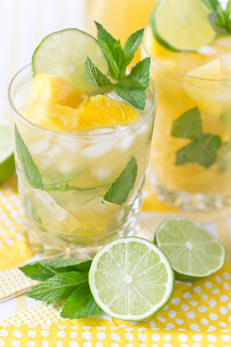 Pineapple Cocktails Recipes
 Pineapple Mojito