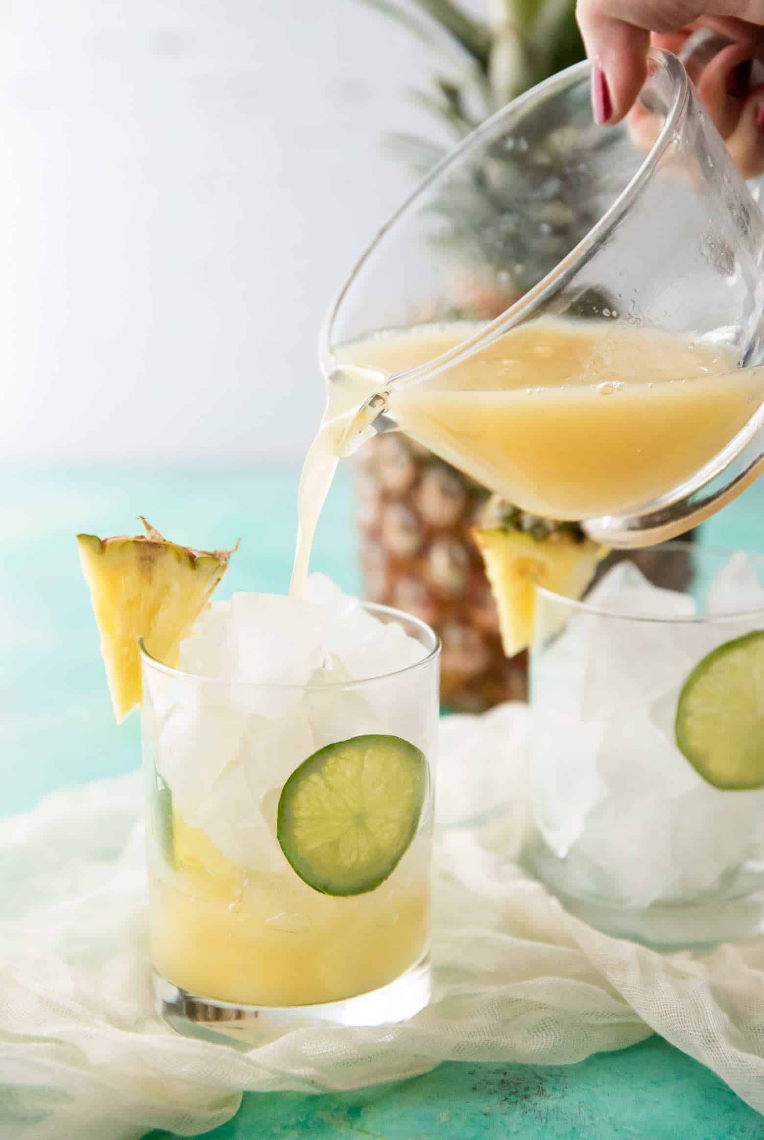 Pineapple Rum Drinks
 Pineapple Rum Punch Cafe Delites
