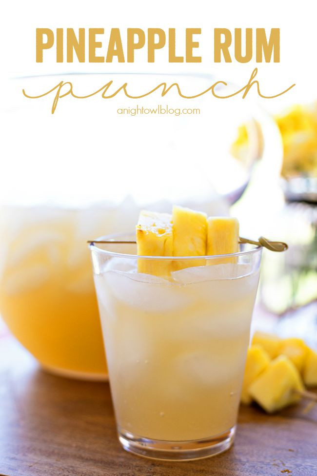 Pineapple Rum Drinks
 Pineapple Rum Punch