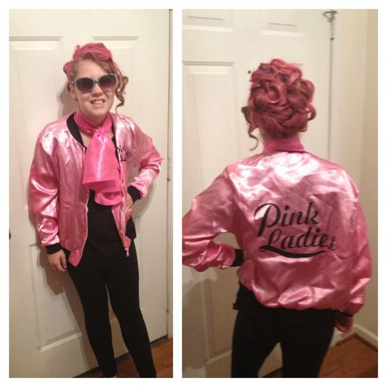 Pink Lady Costume DIY
 "Frenchie" from Grease This was for character day at
