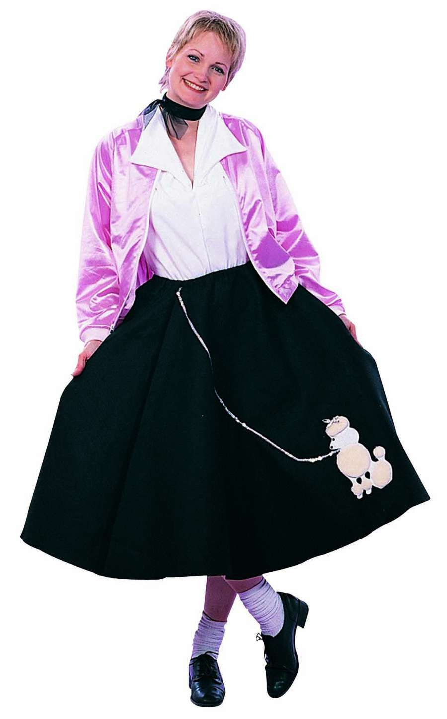 Pink Lady Costume DIY
 poodle skirt 50 S PINK LADY COSTUME PLUS SIZE