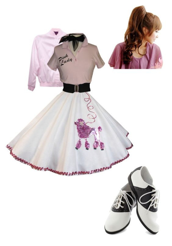 Pink Lady Costume DIY
 Grease costumes and Costumes on Pinterest