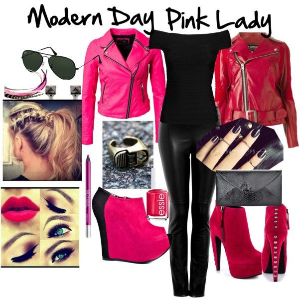 Pink Lady Costume DIY
 Modern Day Pink Lady Costume
