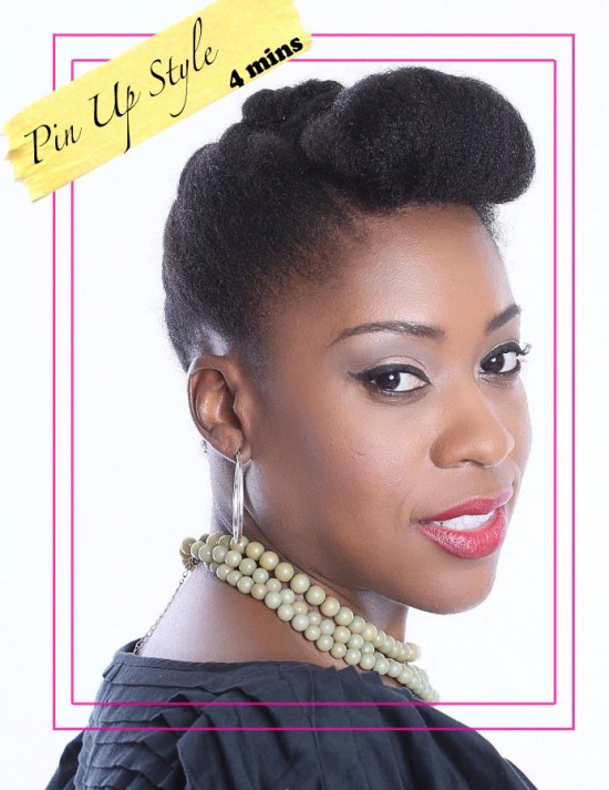 Pinned Up Hairstyles For Black Women
 Pin Up Hairstyles For Black Women