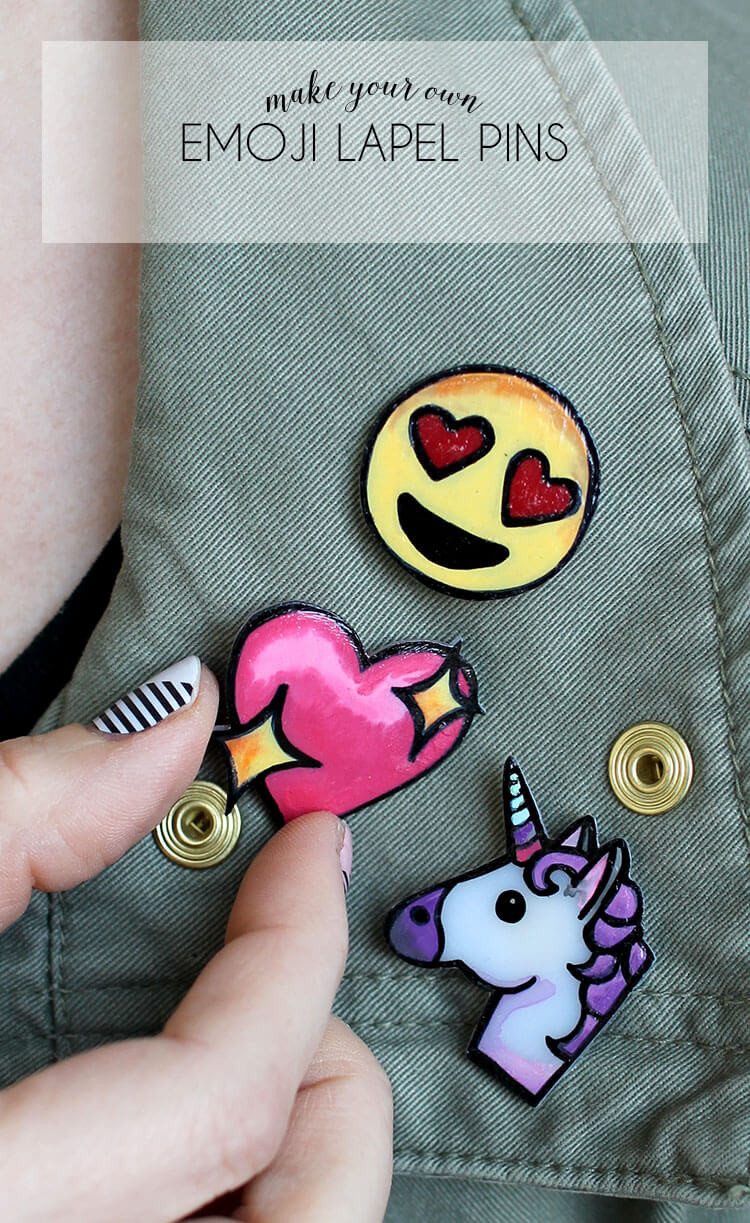 Pins Diy
 DIY Lapel Pins Emoji Pin Flair Persia Lou