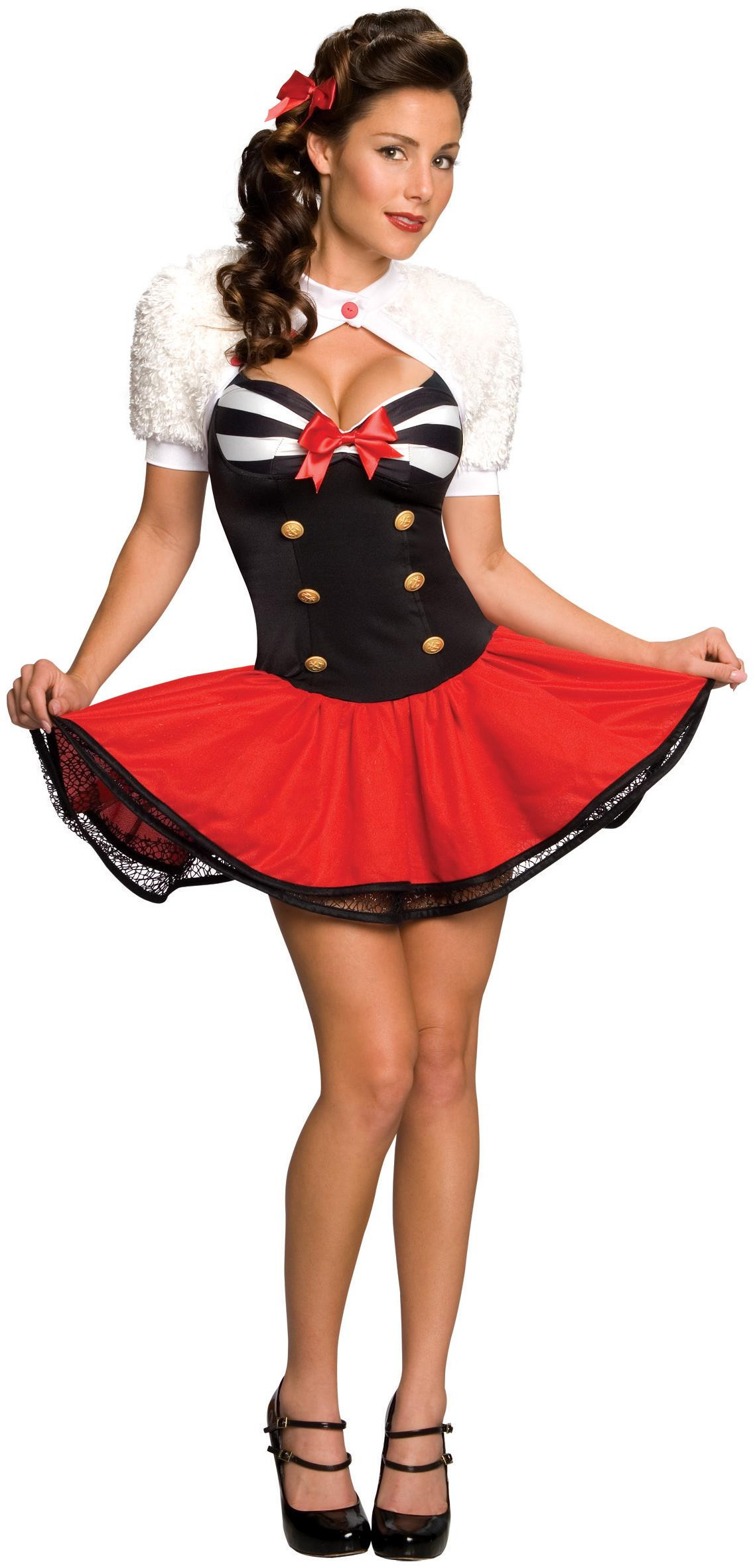 Pins Outfit
 Secret Wishes Naval Pinup Adult Costume PartyBell
