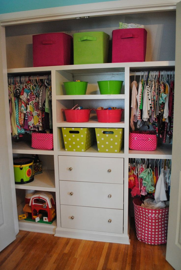 Pinterest Closet Organization DIY
 Toddler baby closet organization I need to do this Very