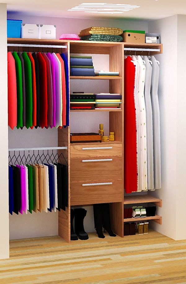 Pinterest Closet Organization DIY
 DIY Closet Organizer Plans For 5′ to 8′ Closet