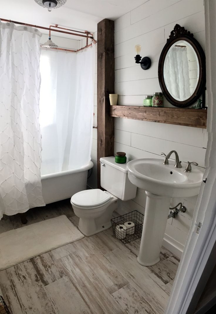 Pinterest Small Bathroom Ideas
 Ideas for Vintage and Modern Farmhouse Bathroom Decor