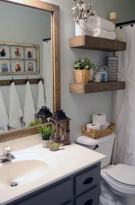 Pinterest Small Bathroom Ideas
 Simple Small Bathroom Decor Brings The Ease Inside It