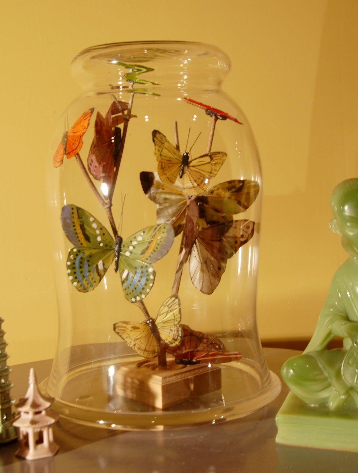 Pinterest Spring Crafts For Adults
 Mark Montano Butterflies Under Glass