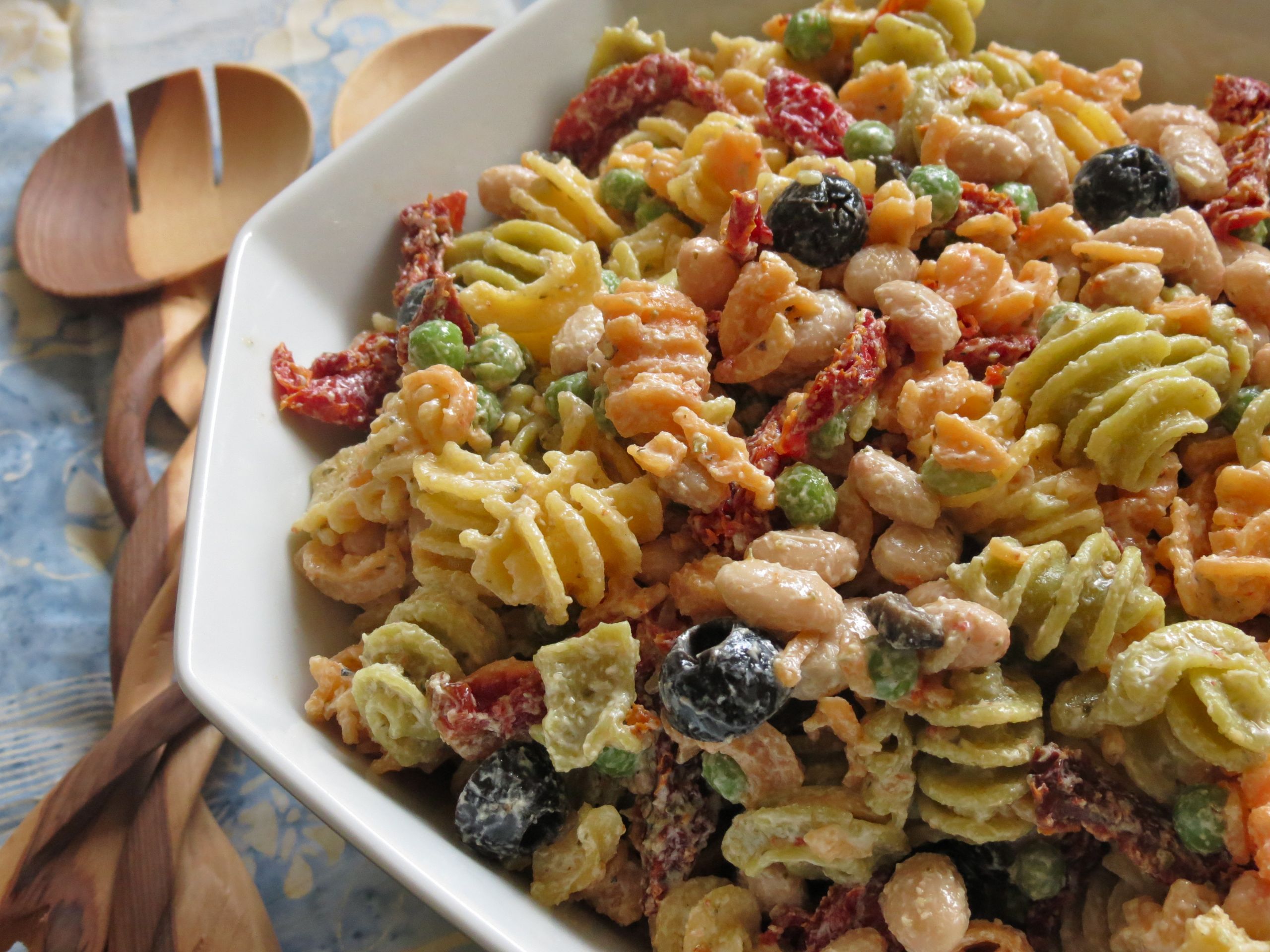 Pioneer Woman Pasta Salad
 Creamy Mediterranean Pasta Salad