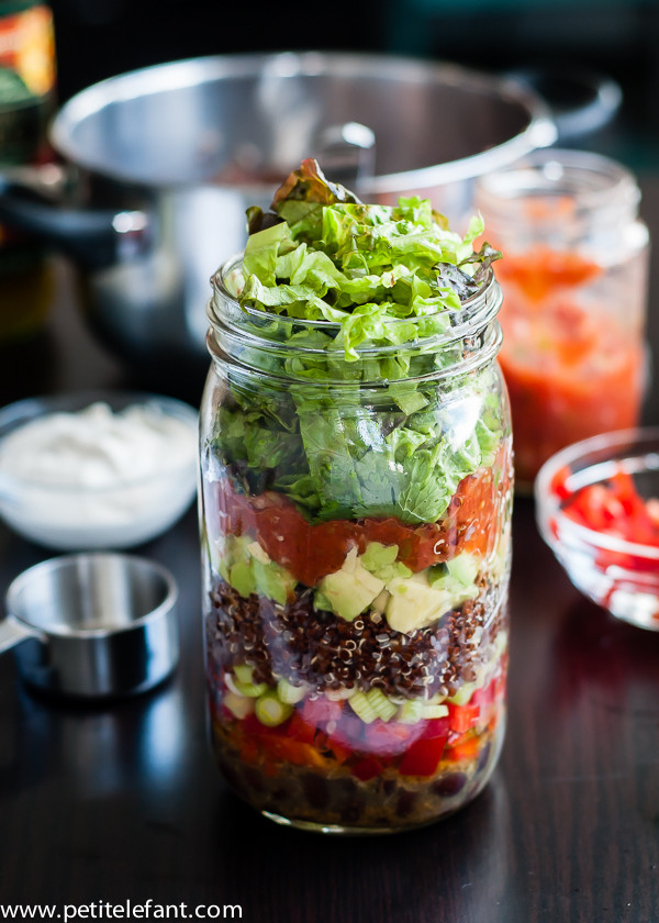 Pioneer Woman Pasta Salad
 pioneer woman kale pasta salad in a jar